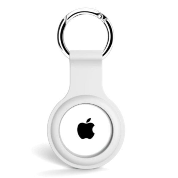 NEW Airtags Silicon Key Ring case For Apple Airtag - Picture 2 of 6
